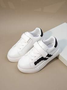 Children's Shoes Spring New Anti-Slip Toddler Girls' Sports Shoes, Casual Boys' Sneakers, Baby Running Shoes, Little White Shoes - Black - View 5