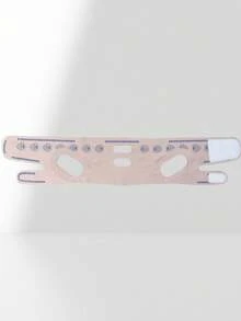 V-förmiges Gesichtskinn-Band - Gesichtslifting Bandage, Schlafmaske, Gesichtsstraffung, tragbarer Yoga-Gesichtsmuskel-Straffungsriemen, geeignet für Tag und Nacht - Verschiedenfarbig - Übersicht 10