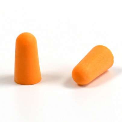 Kit 5 Protetores Auriculares de Espuma – Sem Cordão, Abafador Ouvido para Dormir