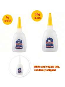 Finego 15g/30g/40g Keo siêu dính mạnh 502, Keo siêu tức thời đa năng, Keo dán giày, Keo siêu dính 502 Cyanoacrylate tức thì, Keo dán dầu cường độ cao hàn, Nhanh khô, Keo sửa chữa cho gốm sứ, sứ, kim loại, nhựa, gỗ - Trong suốt - Xem 22