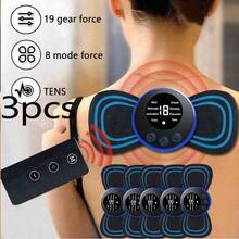 电动颈部按摩器、EMS颈部拉伸器、颈部按摩贴片、脉冲肌肉刺激器、身体按摩器