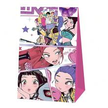 KPOP Girl Group Candy Bag, Gift Bag, Paper Bag With Stickers - Multicolor - View 5