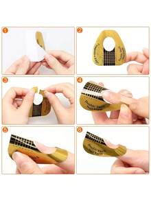 100 đầu móng giả vuông màu vàng, thích hợp cho móng giả acrylic UV hình chữ C, dụng cụ dán hướng dẫn nối móng, đồ dùng làm móng, dụng cụ làm móng, dụng cụ nghệ thuật làm móng, móng giả, dụng cụ làm móng, móng dán. - Nhiều màu - Xem 3