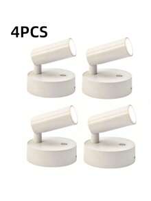 1pc LED Wireless Rechargeable Wall Light, ABS Material, Touch Control Magnetic Suction Lamp, 360° Rotatable Nightlight, Suitable For Bedroom, Home Decor, Bedside, Student Reading, Hallway, LED Wall Washer, 3-Color Dimming, USB Charging, Gift For Friends, Birthday, LED Desk Lamp, Wedding, Party Decoration, Holiday Gift, Christmas Present - Multicolor - View 26