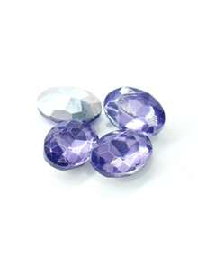 30 Pieces, Oval Multifaceted Rhinestones, Multicoloured Crystal Embellishments, Sparkling DIY Craft Supplies, Versatile Decorations For Nail Art And Phone Cases. - Multicolor - View 4