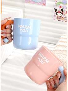 Thicker Cute Children's Toothbrush Cup, Anti-Drop Anti-Spill Cartoon Toothbrush Cup For Students - Multicolor - View 3