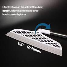 Magic Scraper Broom, Bathroom Floor Silicone Wiper Broom, Bathroom Glass Wiper, Dust-Free Scraper, Sweeping The Floor Clean - Multicolor - View 6