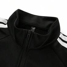 Adidas 阿迪达斯男士运动套装，新款经典三条纹长袖外套和运动裤两件套，秋冬款