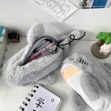 Large-Capacity Cartoon Shark Stationery And Pencil Case, Cute Doll Student School Supplies Stationery Storage Bag, Essential Supplies For The Beginning Of School, Creative Student Holiday Gifts - Hộp bút chì hình cá mập - Xem 6