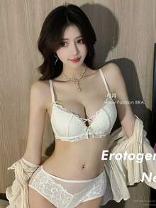 Women Bra And Panty Sets - blanco - Ver 13