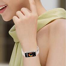 Nylon Band, Compatible With Huawei Band 10 / Band 9 / 8, Braided Elastic Watch Strap, Sport Strap, Smart Watch Band, Soft, Breathable, Replacement Band, Magnetic Clasp, Unisex, Replacement