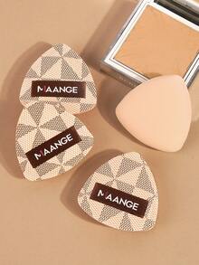 MAANGE 4/5pcs Triangle Makeup Sponges, Wet Type, Soft & Skin-Friendly, Portable, Ideal Cosmetic Tool For Travel - Multicolor - View 13