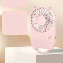 1 件男女通用迷你手持风扇，7 叶片设计，USB 充电，便携，适合夏季户外、旅行、海滩、运动、办公室、学校、泳池派对、日常使用 - K3風扇 - 查看 15