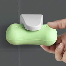 磁性皂架 壁挂式免打孔晾干架 浴室收纳架 - 彩色 - 查看 6