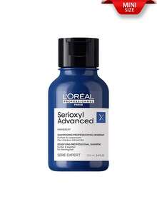 L'Oreal 欧莱雅专业美发Serioxyl丰盈洗发露（旅行装）100毫升 / 日常使用，帮助增加发量 / 净化头皮，帮助恢复头发密度。令秀发亮泽浓密 / 头皮如同皮肤，但结构更为复杂。皮脂氧化和头皮表面的微裂纹会导致诸多问题。这是一个需要打破的恶性循环。 - Serioxyl Advanced 100ml - 查看 8