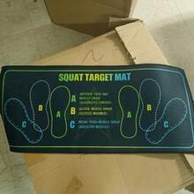 1pc Multi-Functional Non-Slip Fitness Mat Suitable For Squats, Yoga, Dumbbell Exercises, Pilates, Dancing, Back Exercises - Unisex Fitness System (Black) - Exercise Mat, Full Body Strength Training, No Power Needed, Compact & Portable, Suitable For Home Use, Gym Accessories, Multi-Purpose Fitness Board, Men & Women Fitness Aids