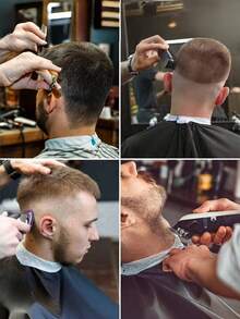 1 Roll/5 Rolls Disposable Neck Strips, Salon Hairdresser Neck Paper Towels With Elastic Adhesive Strips, Hair Coloring Neck Protection Stickers