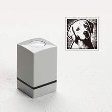 1pc Cute Puppy Face Stamp, Light-Sensitive Self-Inking Stamp, Woodcut Style Puppy With Expressions, Suitable For Student, Artistic Youth Diary Stamping, Letter Stamping, Gift - one-size - View 14