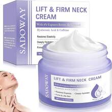 Crema para Cuello: 2PCS Crema Reafirmante Para El Cuello - Reduce las Arrugas y Líneas de Expresión, Reafirma y Levanta la Piel Flácida, Crema Hidratante para el Cuidado de la Piel (2) - 1 - Ver 9