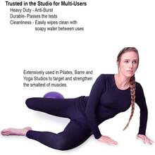 Minipelota de Pilates, prpura, 22.86 - Púrpura - Ver 6