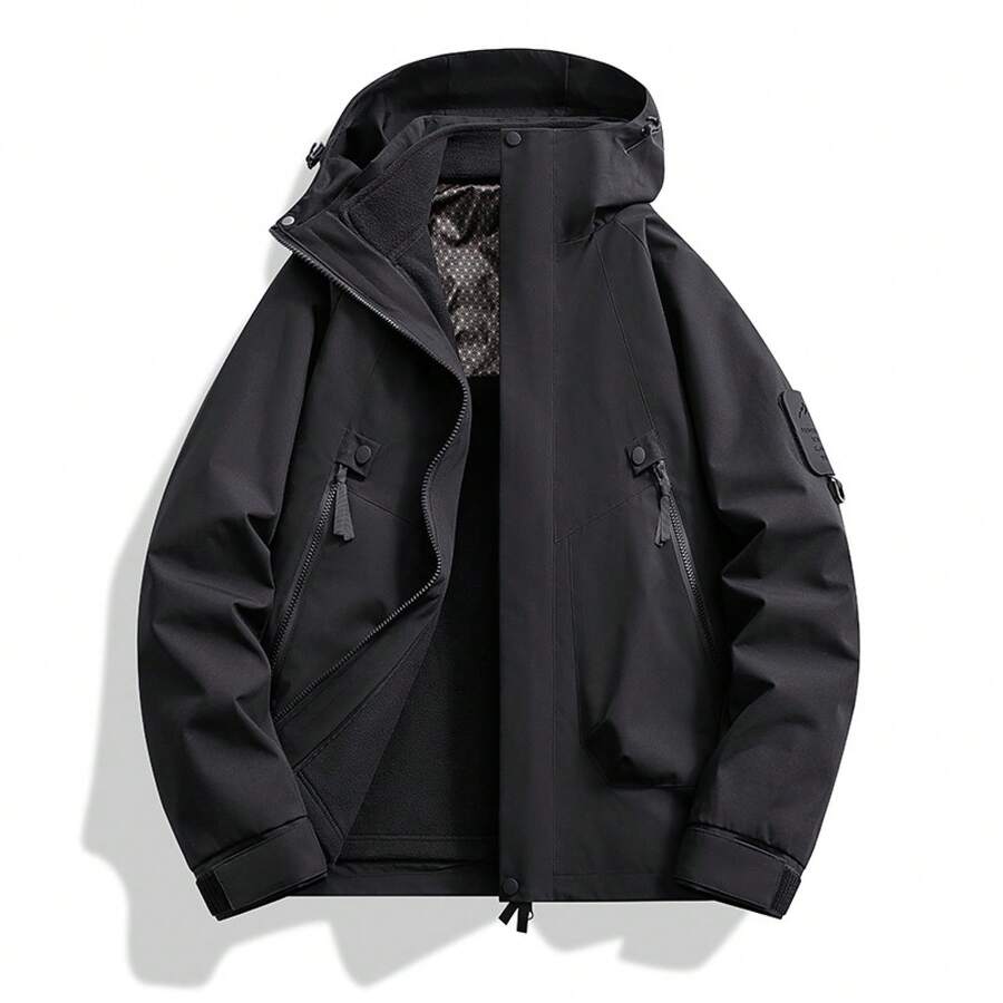 Women Shell Jackets - Black - View 1