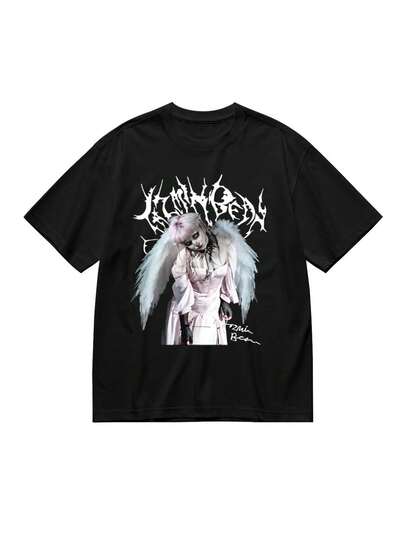 Colección Jazmin Bean Singer Regalo para Fan Camiseta de Tamaño Completo, diseño transpirable y de secado rápido