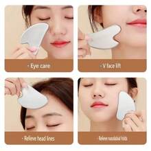 3D Face Roller And Stainless Steel Gua Sha Set,Facial Sculpting Tools For Puffiness & Redness Reduction, Metal Skin Care Massager,Perfect For Morning Routine, Post-Workout Recovery & Travel Self-Care,Great For Acne-Prone Skin, Busy Professionals & Skincare Beginners,Valentine's Day & Mother's Day Gift Set - Silver - View 5