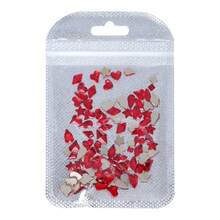 Sparkling Mixed Shape Mixed Sizes Nail Art Rhinestones 20+ Colors 100 Pcs Per Bag Premium Quality Flatback Gems For Nail Design, DIY Crafts, Gel & Acrylic Nails Multi-Faceted, Hearts, Stars, Fancy Shapes - Multicolor - Bright Red - View 12