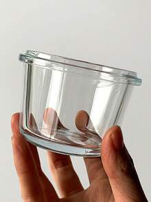 3pcs Thick Glass Food Storage Jars With Airtight Lids, Food Container Set - Ideal For Picnics, Meal Prep, Fridge Organization, Also Suitable For Baby Food, Microwave & Freezer, Cute Portable & Durable Design - Multicolor - View 2