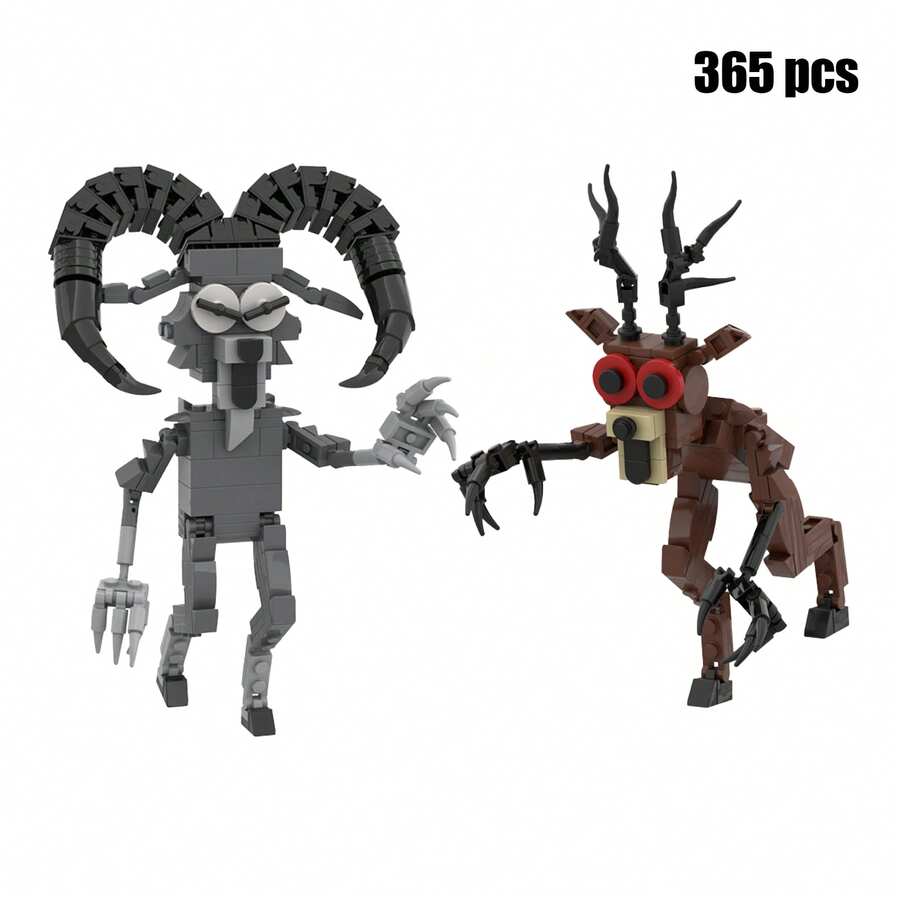 全新《99夜森林》拼图积木玩具套装，游戏礼品装饰