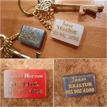 YITAPE Single-Sheet Resin Letter Stickers, Resin Scrapbook Supplies, Small Letter Stickers, Alloy Letter And Number Stickers, Self-Adhesive, Gold And Silver. - Multicolor - View 2