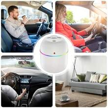 1pc USB Aroma Lamp Humidifier, Suitable For Bedroom, Living Room, Office Desk, Car Humidifier, Lucky Colorful Car Diffuser, Atmosphere Lamp Humidifier With USB Mister, Aroma Mist - Multicolor - View 10