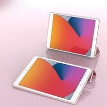 TenYide 1个亲肤、防摔、防震、防尘保护壳，带多角度支架，兼容iPad Mini 4/5/6/Mini 7/9.7/10.2/10.5/Air 4/Air 5/第十代/10.9/Pro 11英寸/Air 11 (M2)/Pro 11 (M4)/iPad Air 11英寸 (M3) 2025/iPad (A16) 11英寸第十一代 2025，也适用于华为MatePad、Pad、Tab、荣耀Pad、Galaxy Tab系列 - 粉色 - 查看 3