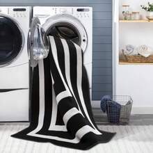 Kitchen Mat & Kitchen Rug - Noir et blanc - Voir 5