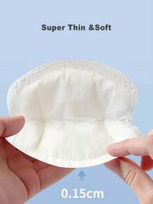 100pcs/Pack Postpartum Nursing Pads, Ultra-Thin & Breathable, Suitable For Breastfeeding Mothers