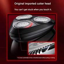 Philips New S1113 Electric Shaver Men Fast Shaving Beard Trimmer USB Charging IPX7 Ergonomic Design Triple Floating Head Razor