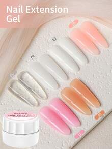 XEIJAYI Bộ 6 miếng gel nối móng, gel khô nhanh bằng tia UV/LED không dính, gel móng có thể tháo rời, dùng tại nhà và salon. - Nhiều màu - Xem 9