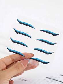 4/24 samoprzylepne naklejki na powieki z cieniem do powiek, wodoodporne, odporne na pot, trwałe, minimalistyczne i seksowne wzory, uniwersalne style, zawierają cienie do powiek i taśmę do powiek, szybkie naklejki do makijażu, najlepsze do codziennego makijażu kobiet, na festiwale, imprezy, gale