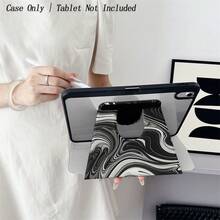 1pc Tablet Protective Case Suitable For 10.9/10.2/Air 5/Pro11/10/9.7/Air 2/(7th)/(8th)/Air 4/5/Pro 11/10th 10.9 Inch 2022 Model, With Pencil Slot, Auto Sleep/Wake Function - Multicolor - View 8