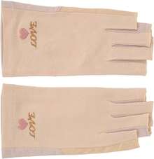 Women Full Finger Gloves - Gris - 查看 9