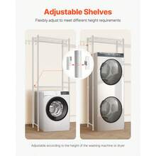 Clothes Drying Racks - 2 Райхен, 5 Эбенен (ohne Steckdosenleiste), Weißer Ständer - Посмотреть 4