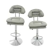 Sgabelli bar - Grigio Chiaro - Visualizzare 3