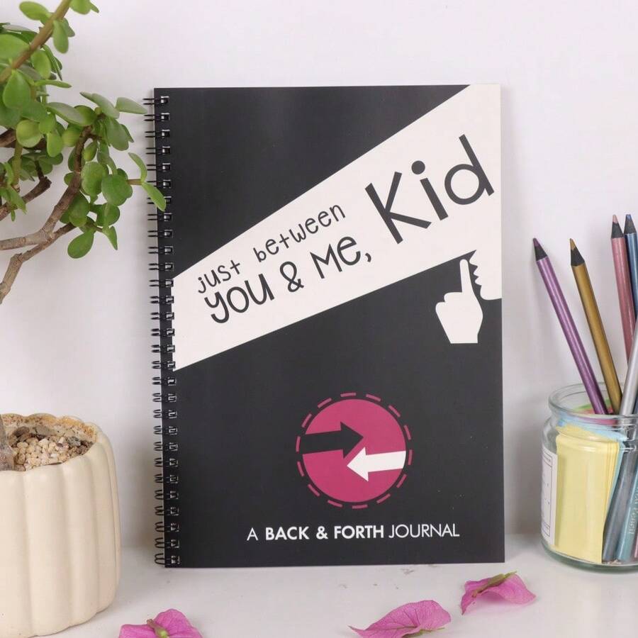 Just Between You & Me, Kid: A Back & Forth Journal Between Grown-Up & Kid