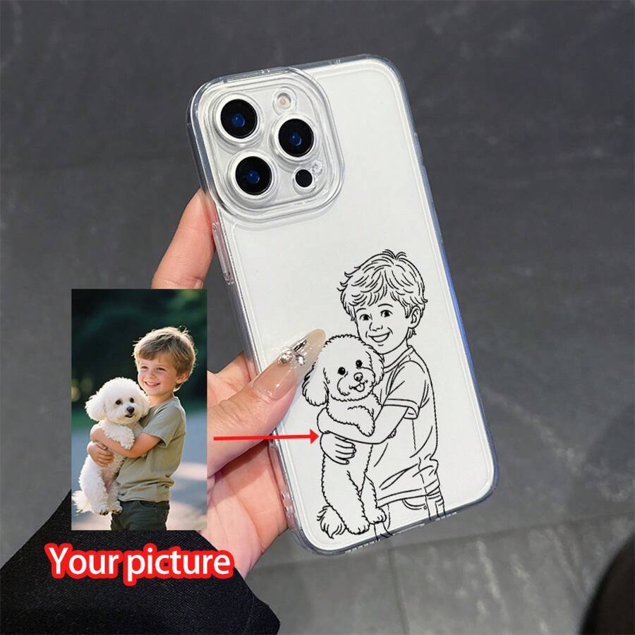 Una funda para teléfono con imágenes personalizadas y dibujos en línea simples en blanco y negro.Fundas protectoras para teléfonos personalizadas, creativas, minimalistas y a la moda, estas cubiertas transparentes, a prueba de golpes y caídas son adecuadas para el 17.17 Pro...17 Pro Max...17 Agua. 16.16 Pro...16 Pro Máx.16 más.. 15.15 Pro Max...15 Pro...15 más.. 14.14 Pro...14 más..14 Pro Max... 13.13 Pro...13 Pro Max...12.12 Pro...12 Pro Max...11.11 Pro...11 Pro Máx.XR.X.XS.XS máx.Se.MiNi, conviértelo en el regalo conmemorativo perfecto.Antiincrustantes y duraderos, son ligeros y cómodos. - Transparente 2375 - Ver 1