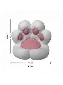 1个可爱猫爪加厚耐用手机支架，简约塑料动漫女孩桌面伴侣 - 彩色 - 查看 5
