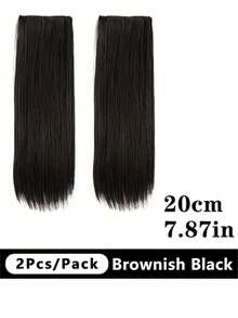 2片隐形发垫，专为女性设计 - 专为头顶高耸人士打造，自然蓬松，告别突兀的造型，轻松解决头顶扁平问题，视觉上增加发量，隐形无痕，适合日常通勤/约会/工作场合，专为追求自然蓬松发量的女性设计，配有发夹和发卡等配件。假发片、发饰、头饰、发卡 - 彩色 - 查看 11