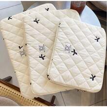 1 Laptop Bag Ballet-Style Bow Embroidered Tablet Bag For 10/11-Inch IPad 13/14-Inch  15/15.6-Inch Laptop Bag - 白色11寸 - 查看 1