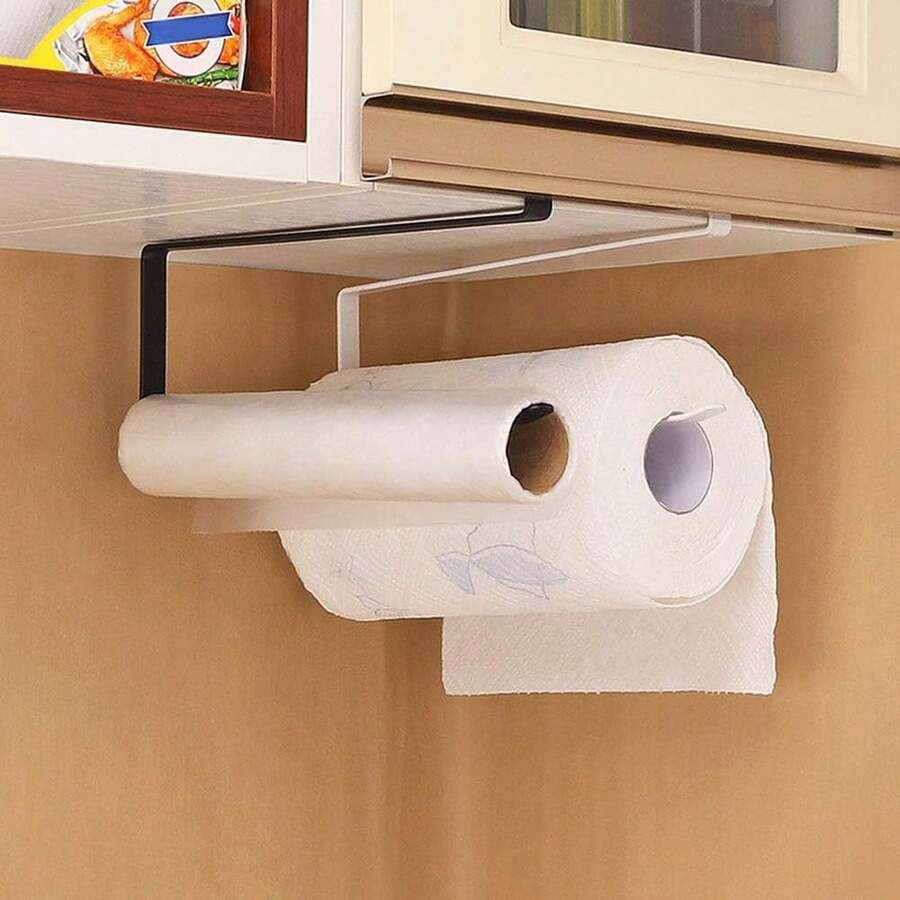 10Inch Paper Towel Rack Wall Mount,Self Adhesive Or Drilled Paper Towel Holder For Kitchen, Bathroom
