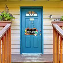 Back To School Blackboard Welcome Door Sign Teacher Thanks Door Decoration Thanks Teacher First And Last Day School Classroom Door Hooks - Multicolor - View 3