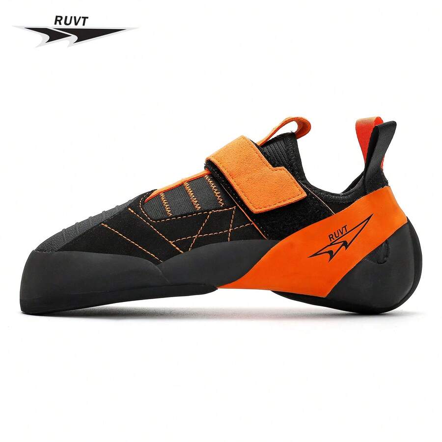 RUVT Professional Climbing Shoes, With High-Precision Toe Support And Advanced Rubber Grip, Suitable For Indoor Bouldering, Sport Climbing And Rock Training, Comfortable And Snug Fit For Both Men And Women (Size 34-46)
